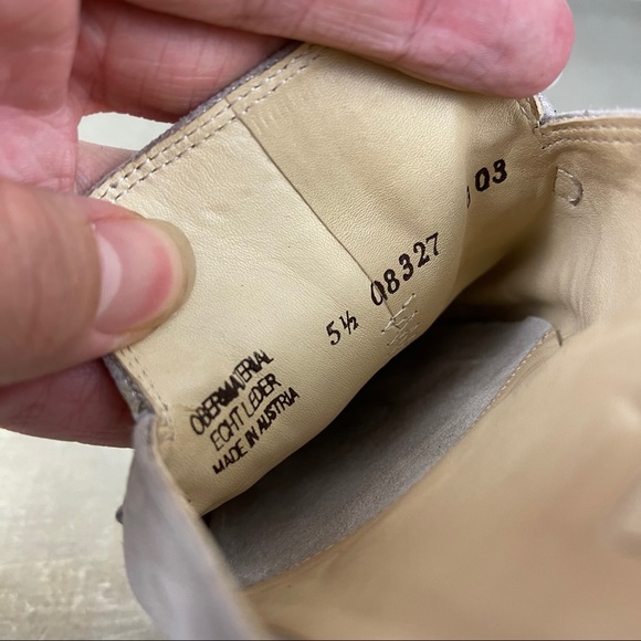 Paul Green Gray Mules with Silver Chain - Picture 6 of 7